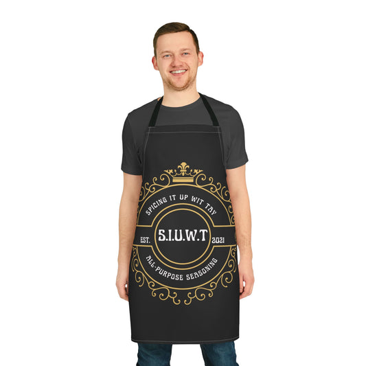 Apron — SIUWT Gold Crest All-Purpose Cooking Apron ("Spicing It Up Wit Tay")