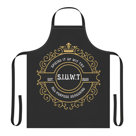 Apron — SIUWT Gold Crest All-Purpose Cooking Apron ("Spicing It Up Wit Tay")